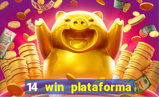 14 win plataforma de jogos